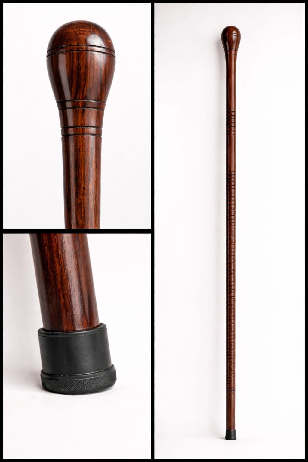 Wooden Khutba Stick for Imam – 5ft Masjid Jumma Sermon Asa