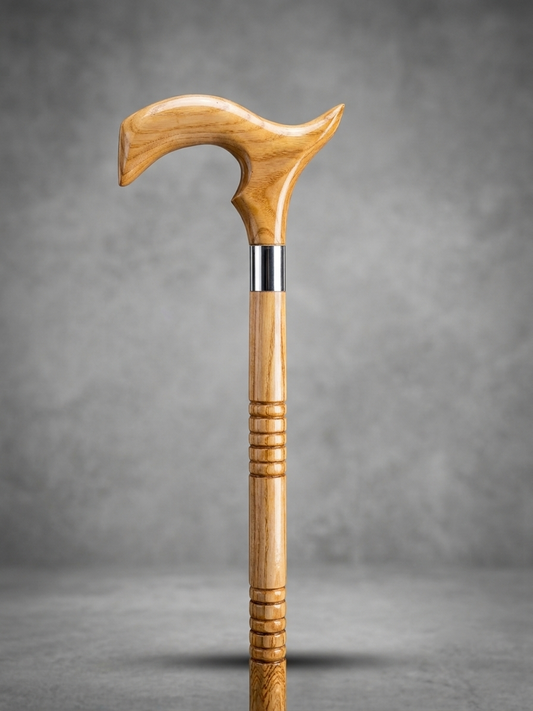Premium Wood Walking Stick Lightweight Wooden Walking Stick for Men & Women