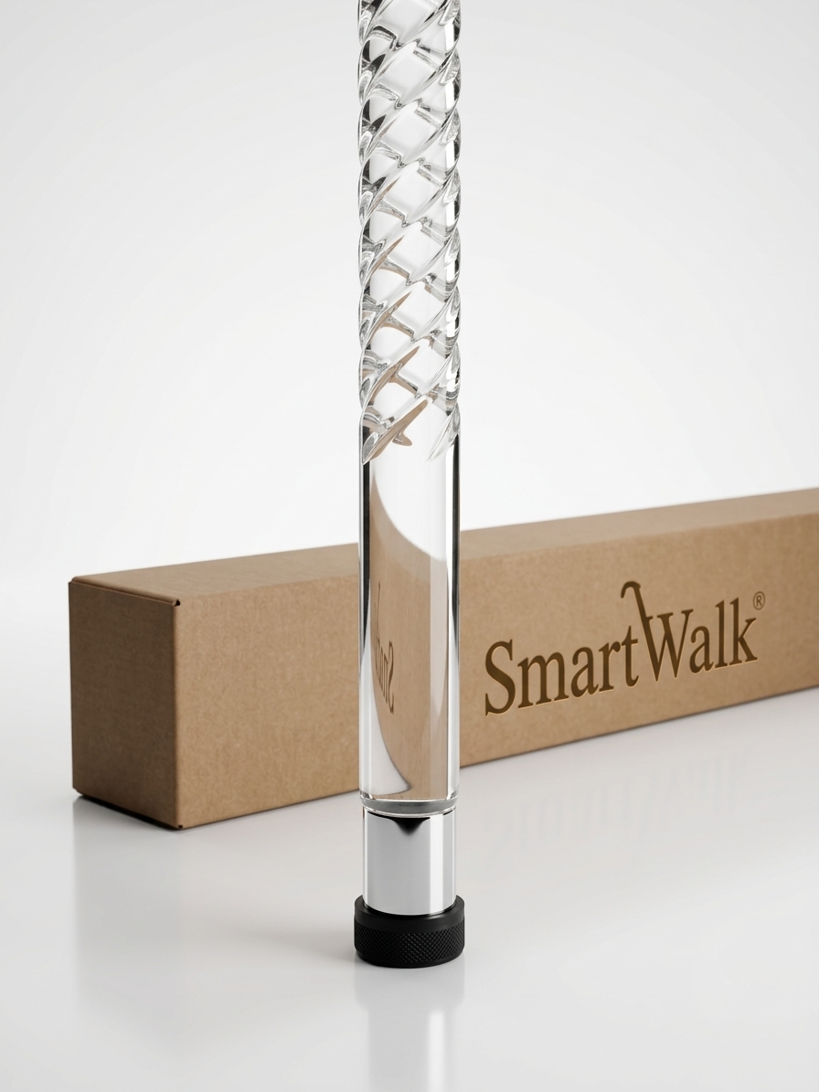 Acrylic Crystal Walking Stick – Luxury Personalized Walking Cane by Smart Walk