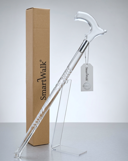 Acrylic Crystal Walking Stick – Luxury Personalized Walking Cane by Smart Walk