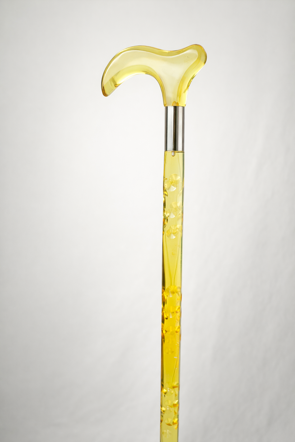 Golden Acrylic Walking Stick & Cane