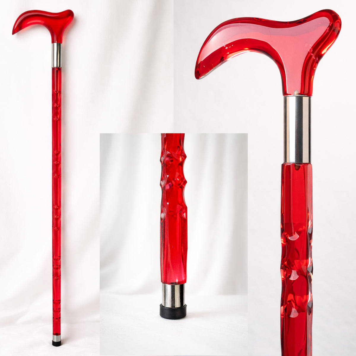 Transparent Acrylic Walking Stick & Cane