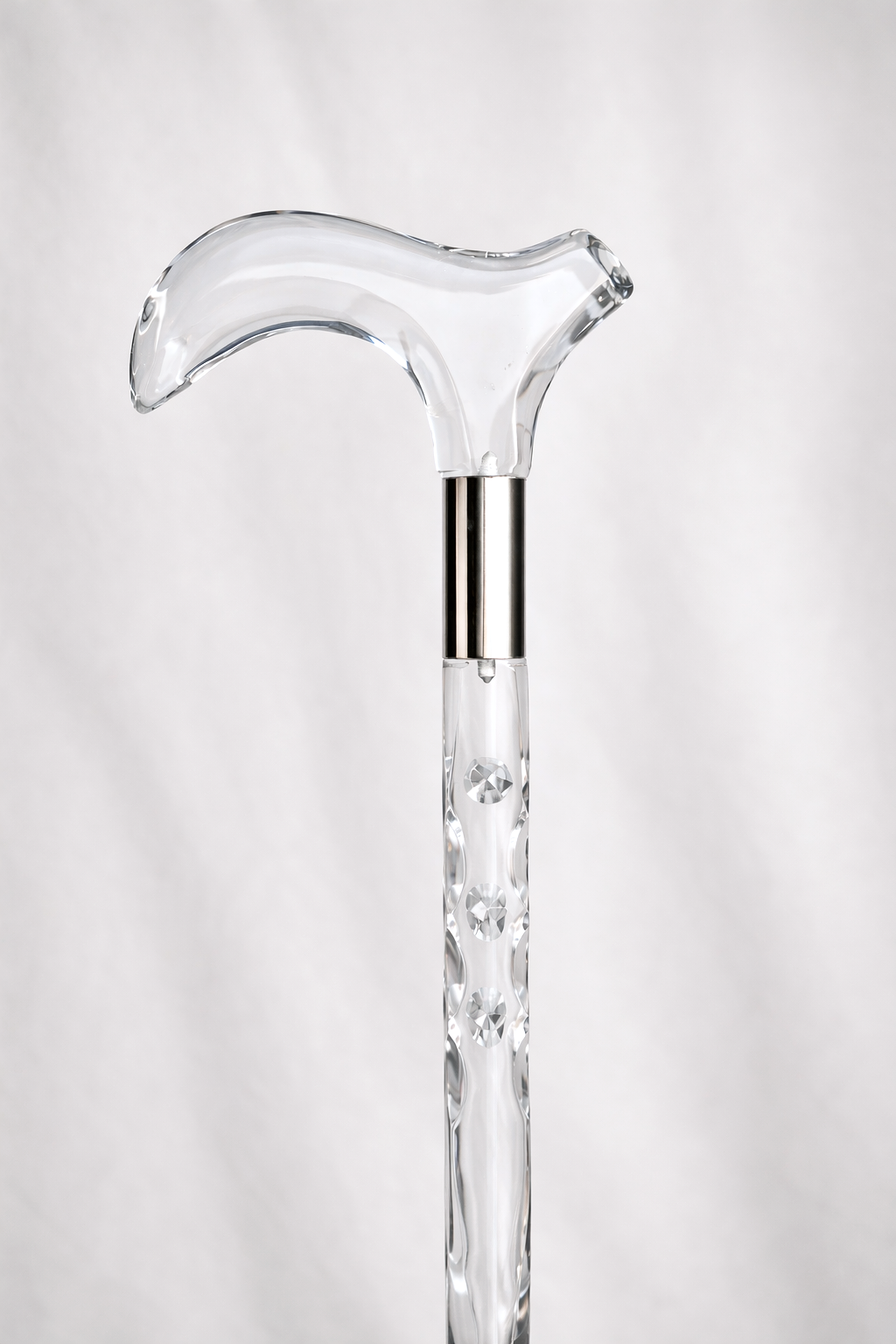 Transparent Acrylic Walking Stick & Cane