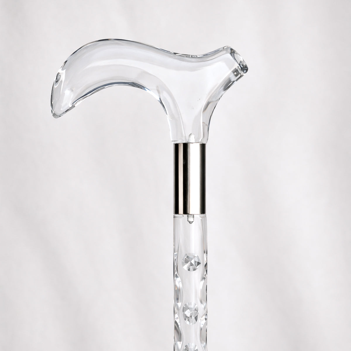 Transparent Acrylic Walking Stick & Cane