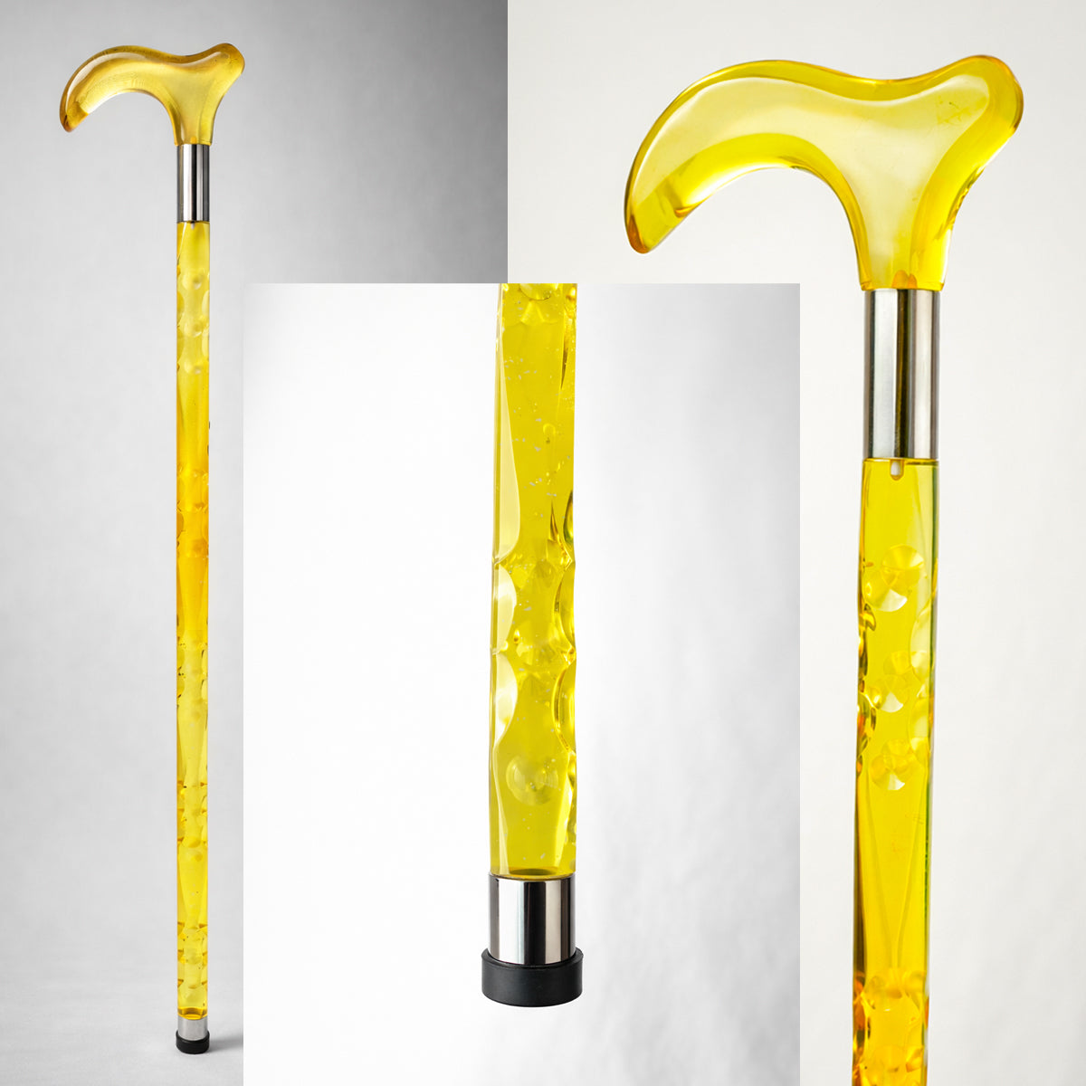 Transparent Acrylic Walking Stick & Cane