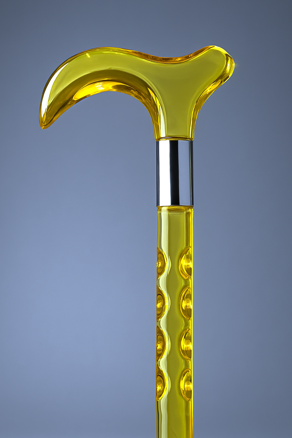 Golden Acrylic Walking Stick & Cane