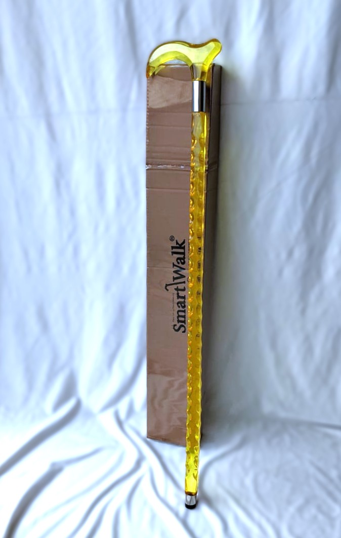 Golden Acrylic Walking Stick & Cane