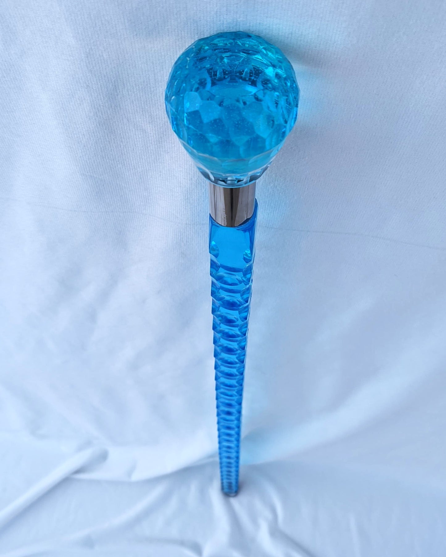 Round Handle Acrylic Walking Stick & Cane – 5 Colors, 30"–39"